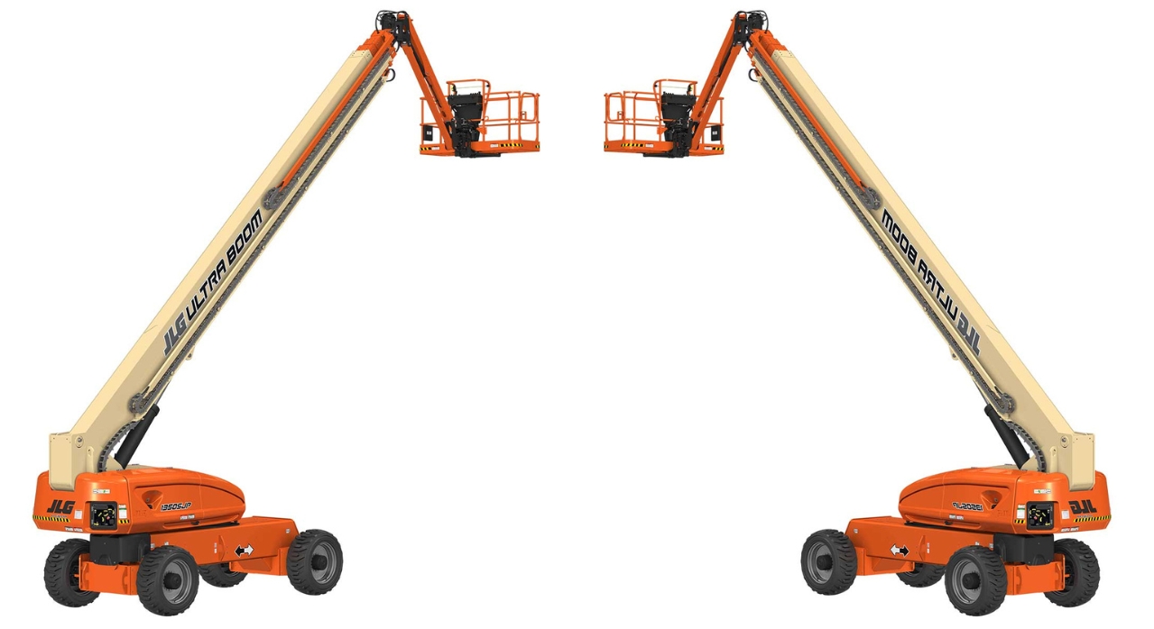 Boom lift for high-rise construction work